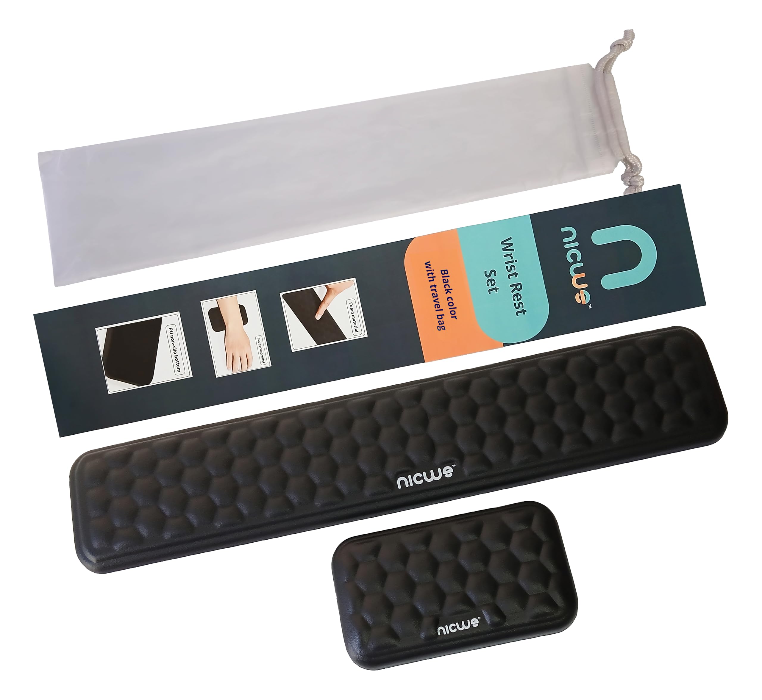 Memory Foam Wrist Rest Set - Main View
