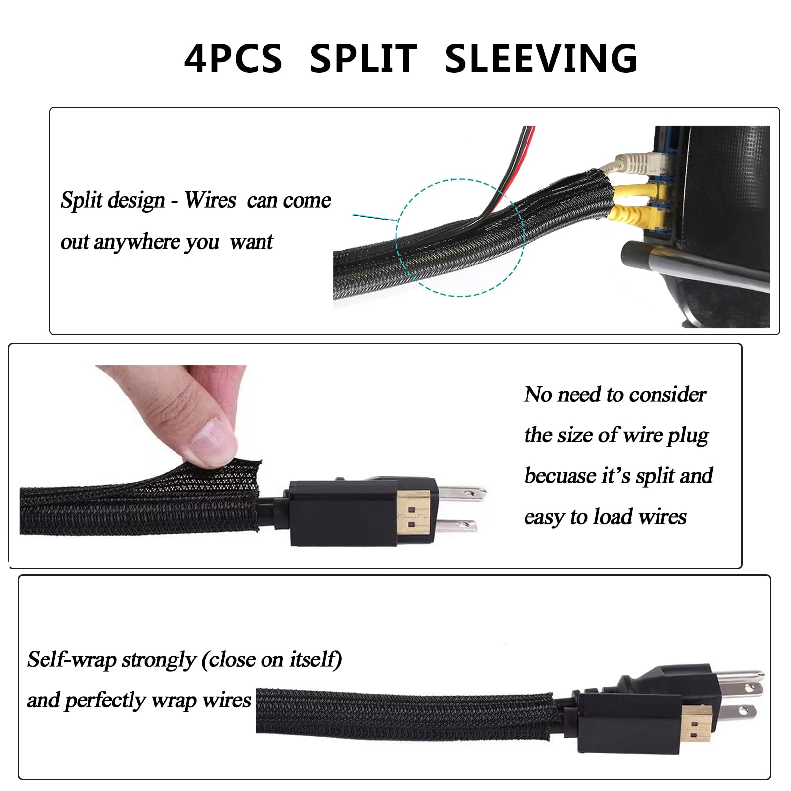 Desk Cable Management Kit - Contents