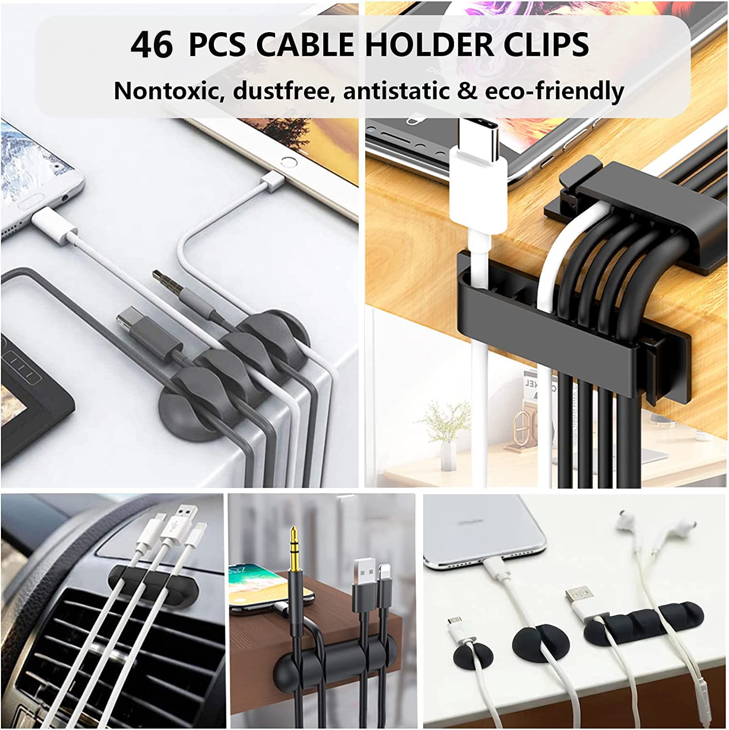 Desk Cable Management Kit - Main View