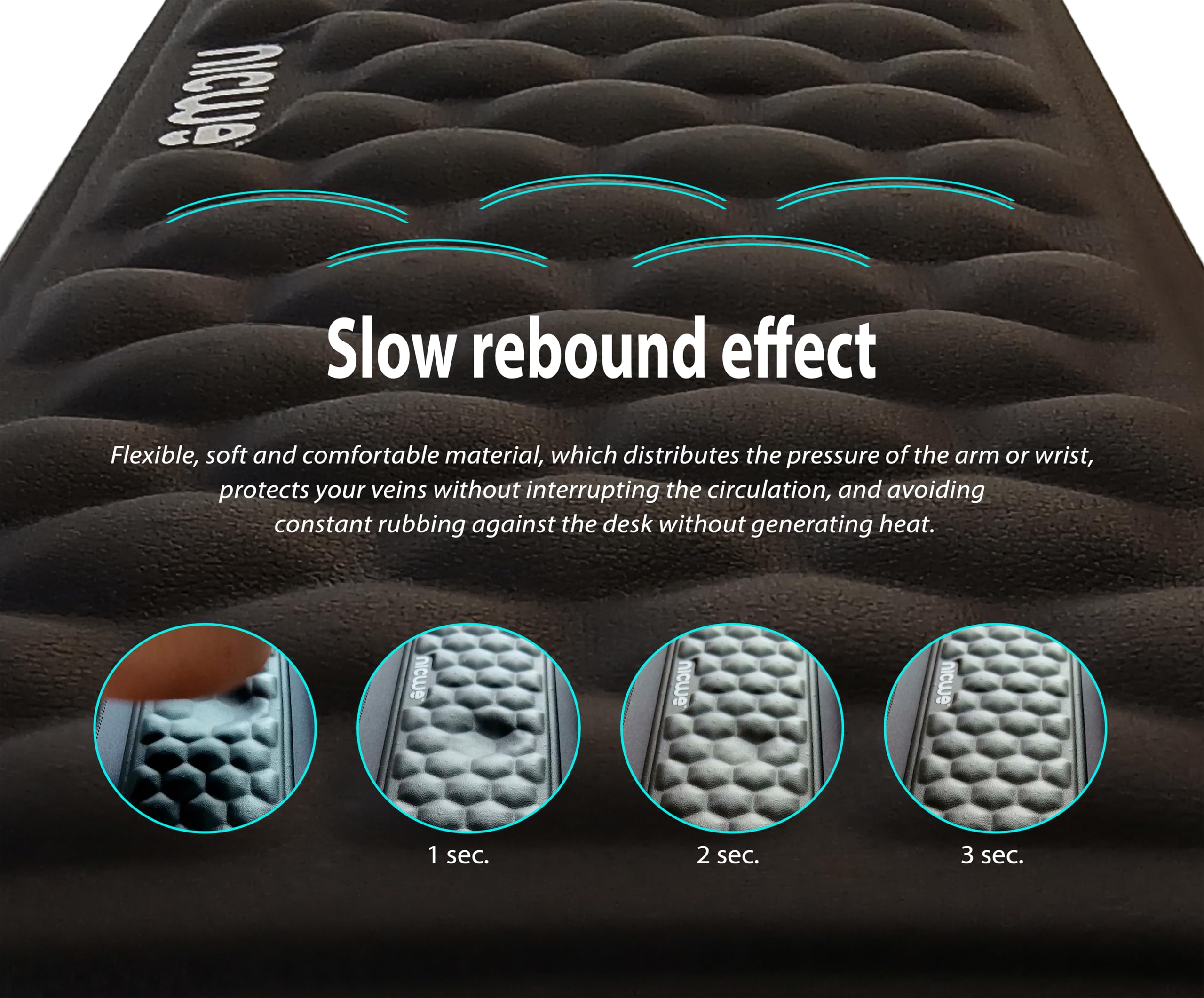 Memory Foam Wrist Rest Set - Detail