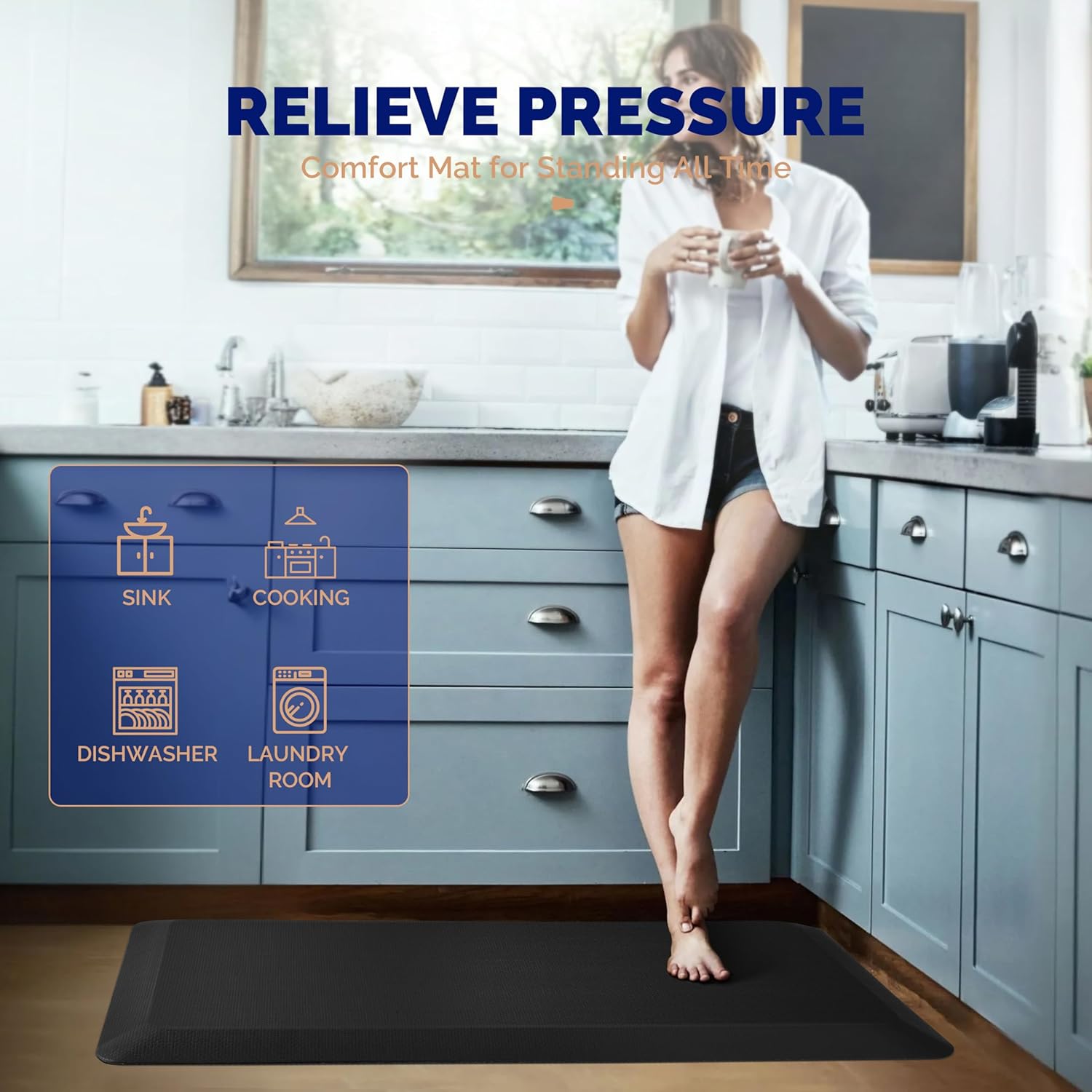 Anti-Fatigue Mat standing desk