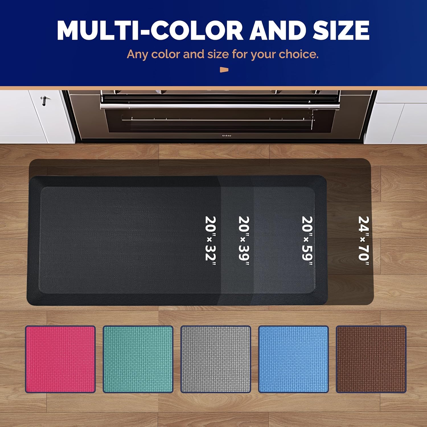 Anti-Fatigue Mat thickness